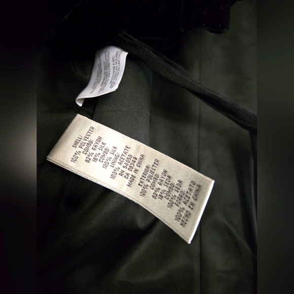 Velvet and Lace Tie Front Blazer - Picture 5 of 7